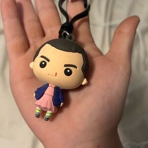 Netflix Stranger Things Eleven Bag Clip Mystery Keychain